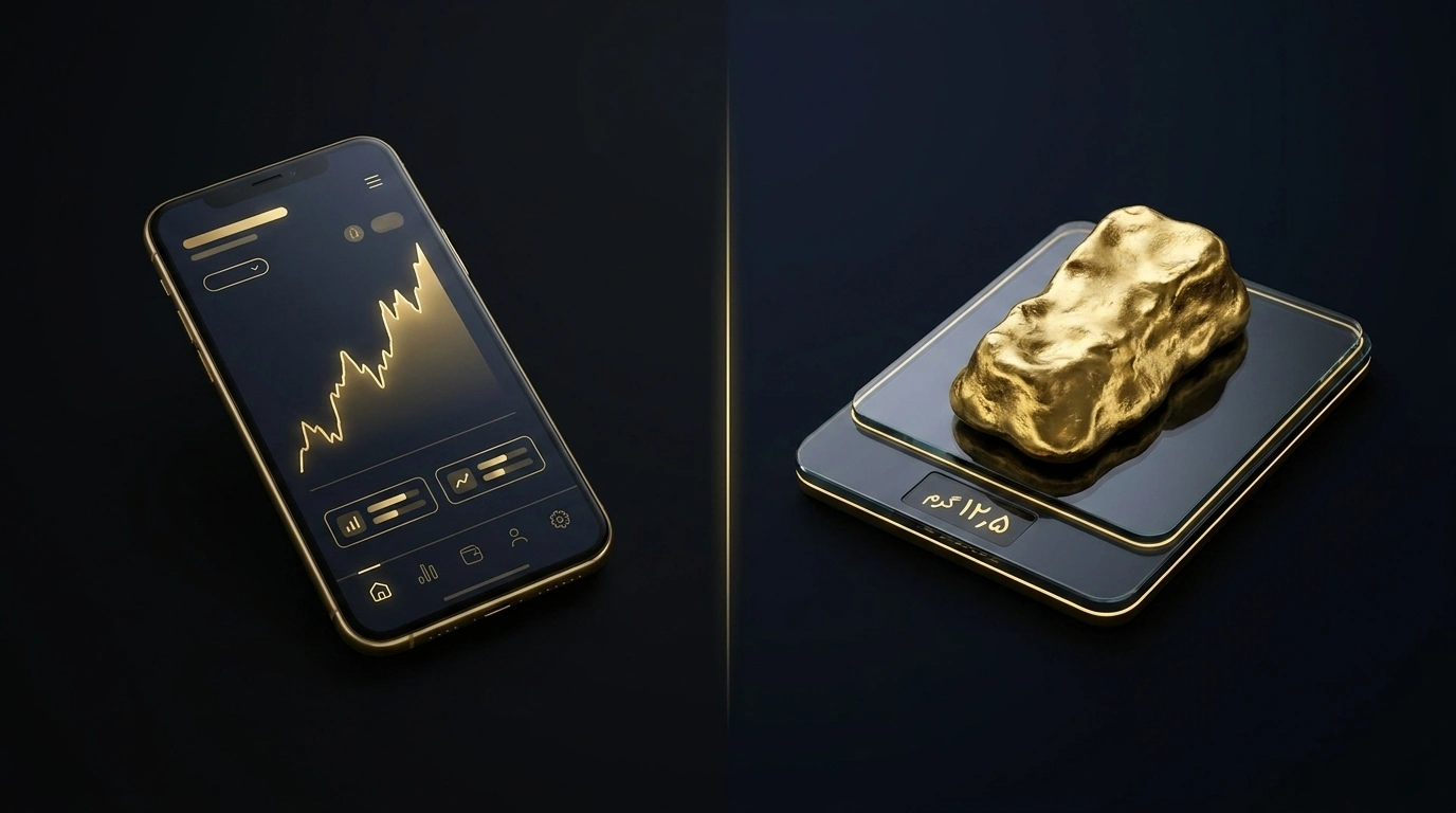 طلای آب‌شده یا صندوق طلا (ETF)