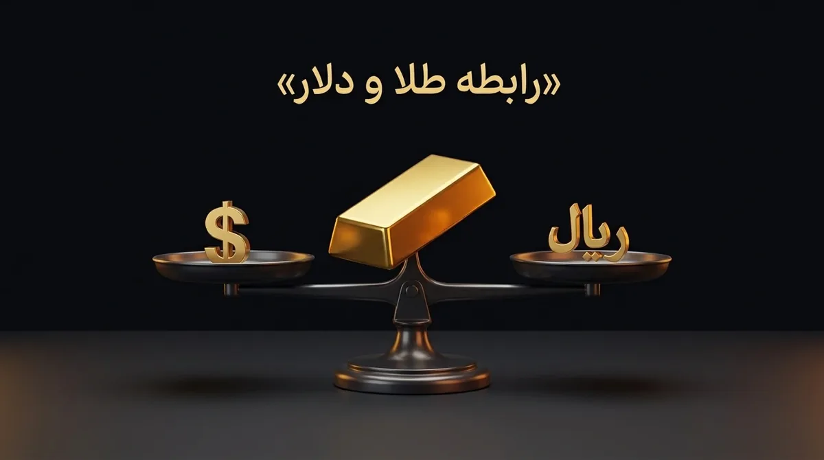 رابطه طلا و دلار