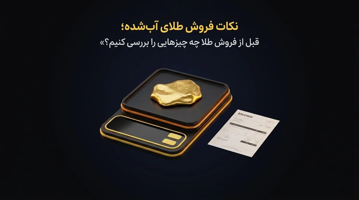 نکات فروش طلای آب‌شده