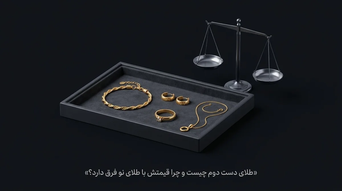 طلای دست دوم چیست و چرا قیمتش با طلای نو فرق دارد